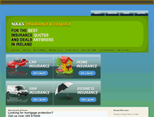 Tablet Screenshot of naasinsurance.ie